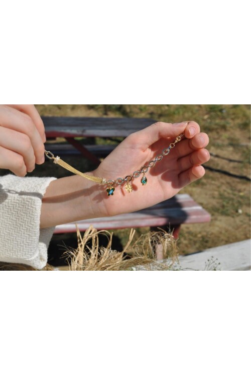 CHARM DOC ve KALZE ZİNCİR BİLEKLİK