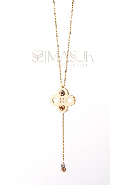 DORİKALI YONCA KOLYE