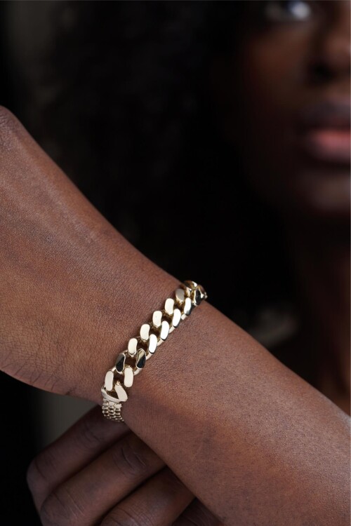 PULLU GURMET ZİNCİR BİLEKLİK