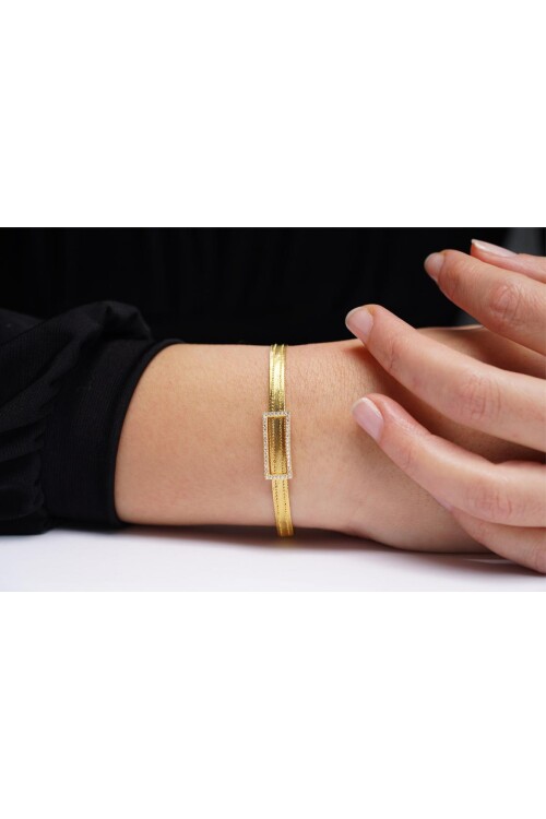 TAŞLI HASIR BİLEKLİK