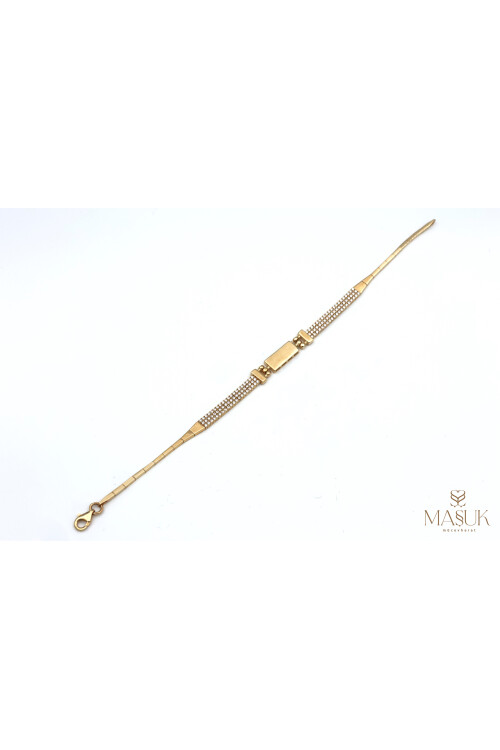 DİKDÖRTGEN TAŞLI BİLEKLİK