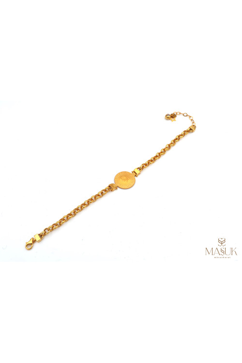 DOÇ ZİNCİR ÇEYREKLİ BİLEKLİK