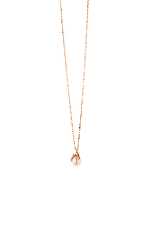 İNCİLİ ZİNCİR KOLYE