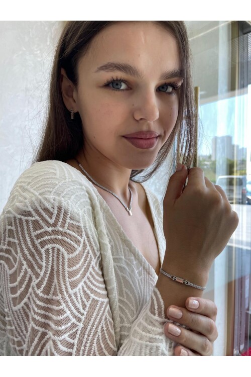 DİKDÖRTGEN UÇLU KÜPE