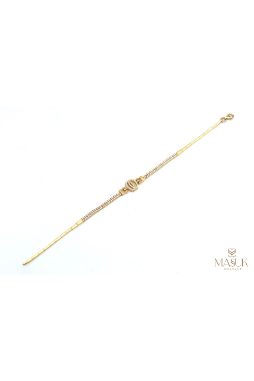 OVAL TAŞLI BİLEKLİK