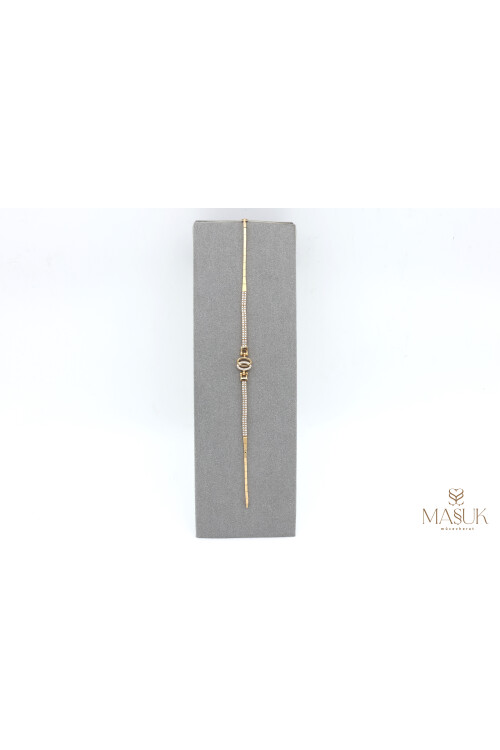 OVAL TAŞLI BİLEKLİK