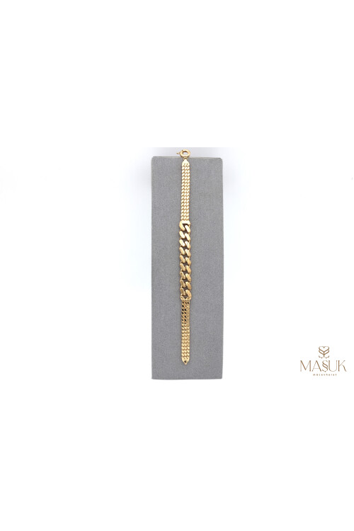 PULLU GURMET ZİNCİR BİLEKLİK