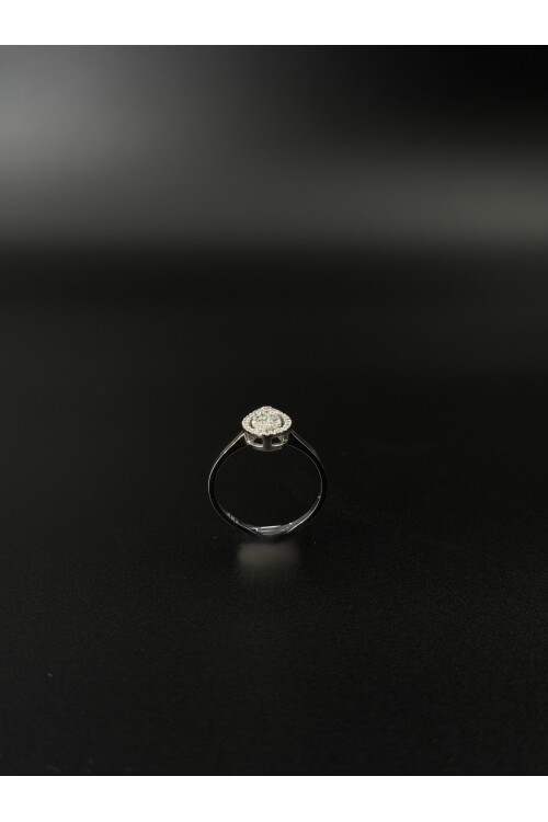 PIRLANTA DAMLA MODEL BAGET ve YUVARLAK TAŞ YÜZÜK