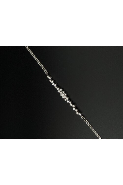 PIRLANTA PETEK YARIM SU YOLU BİLEKLİK