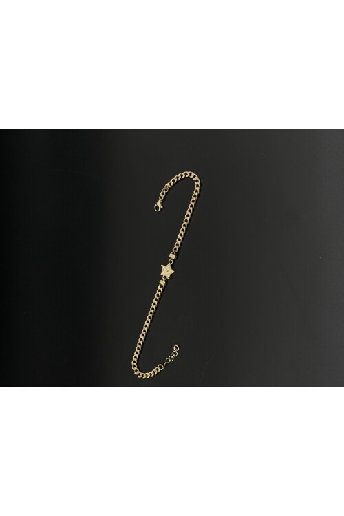 YILDIZLI GURMET ZİNCİRLİ BİLEKLİK