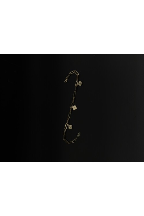 YONCA MODELİ ATAÇ ZİNCİRLİ BİLEKLİK