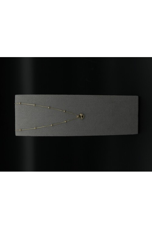 YONCA MODELİ DORİKA FORSE ZİNCİRLİ KOLYE