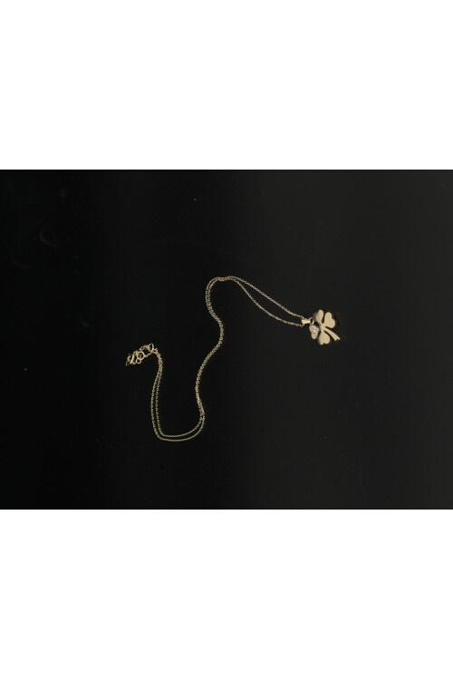 YONCA MODELİ FORSE ZİNCİRLİ KOLYE