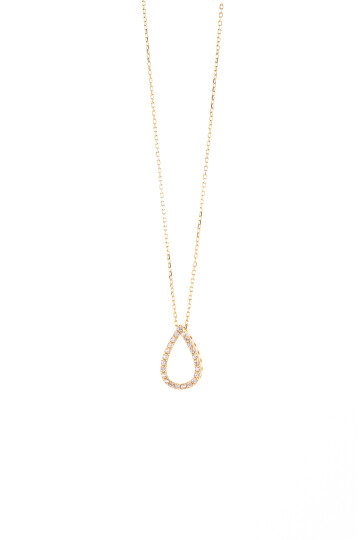 Damla Taş Altın Kolye