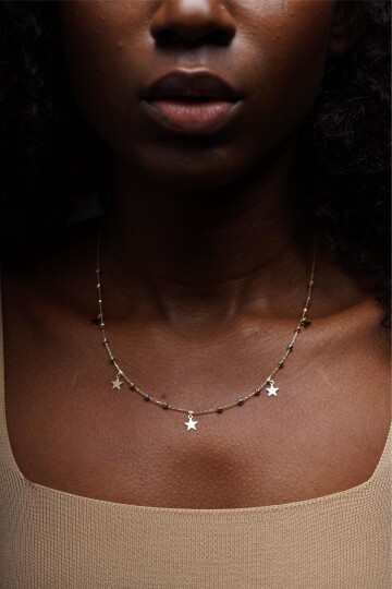 DORİKALI YILDIZ KOLYE